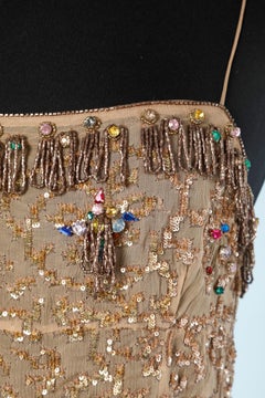 Embroidered Tank top Blumarine