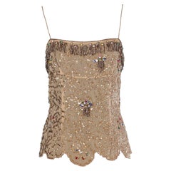 Canotta ricamata Blumarine