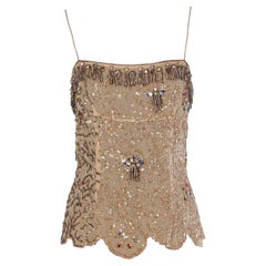 Embroidered Tank top Blumarine 