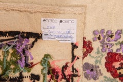 Rare Mid-20th Century Hand Embroidered Turkish Karapinar Fabric