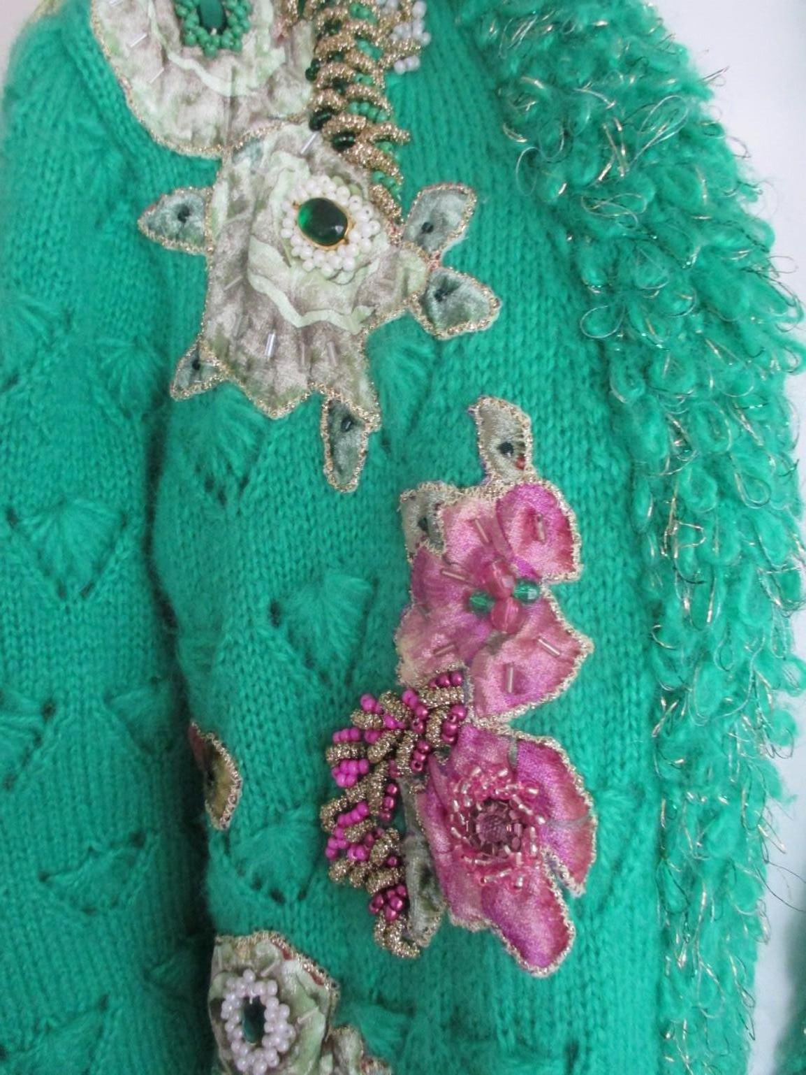 coat embroidery cardigans