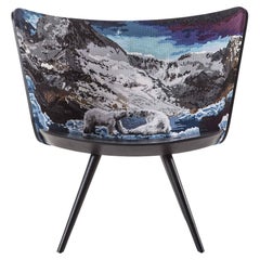 Embroidery Armchair in Winter Finish by Johan Lindstén for Cappellini