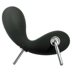 Embryo three-leg Armchair in chromed steel by Marc Newson for Cappellini