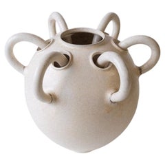 Embryo Vase in Wheel-Thrown Glazed Stoneware by Robin Kerr