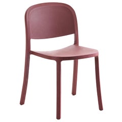 Emeco 1 Inch Reclaimed Chair in Bordeaux by Jasper Morrison