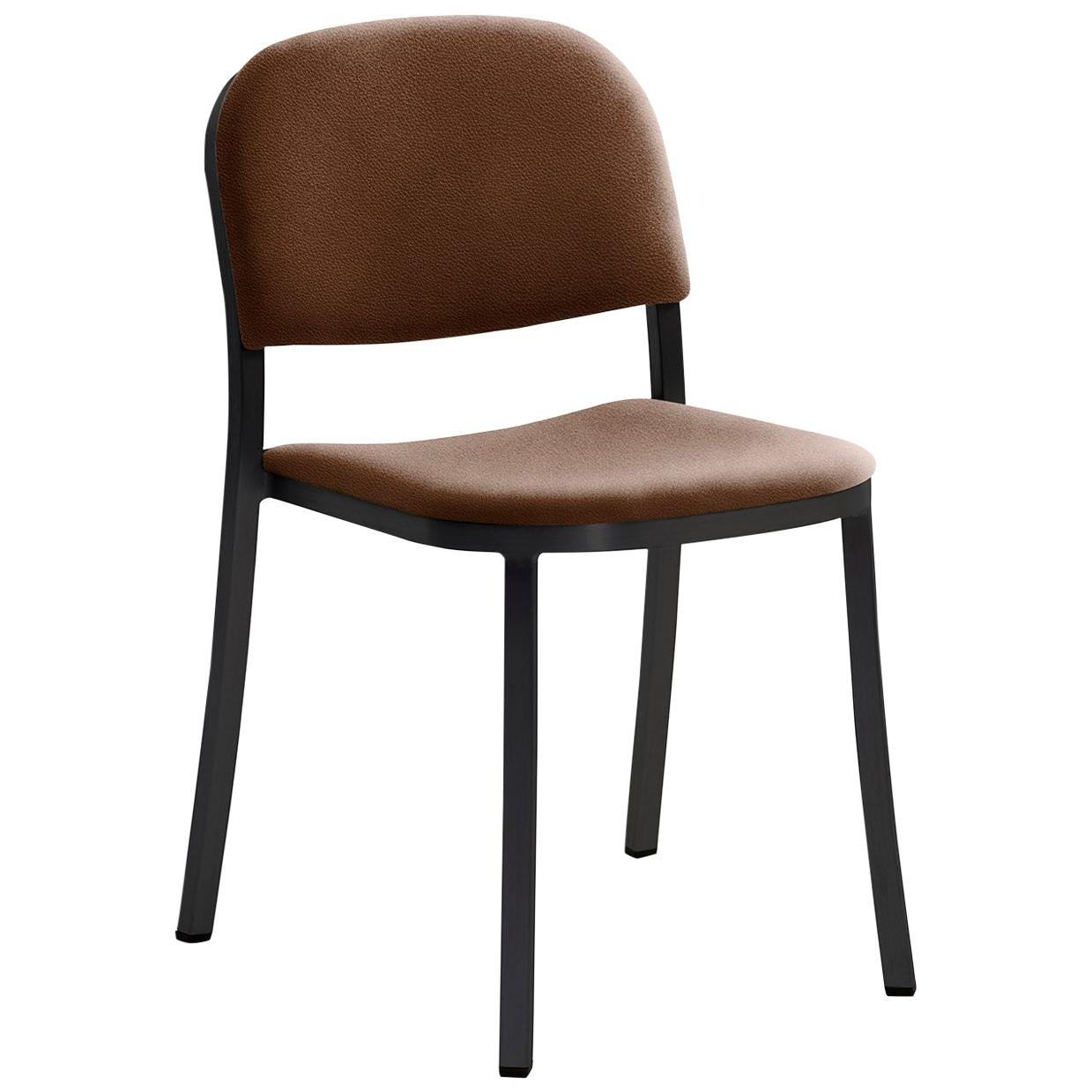 Harbour Chair, Legs in Black Steel, Sandy Brown by Norm Architects For Sale at 1stDibs