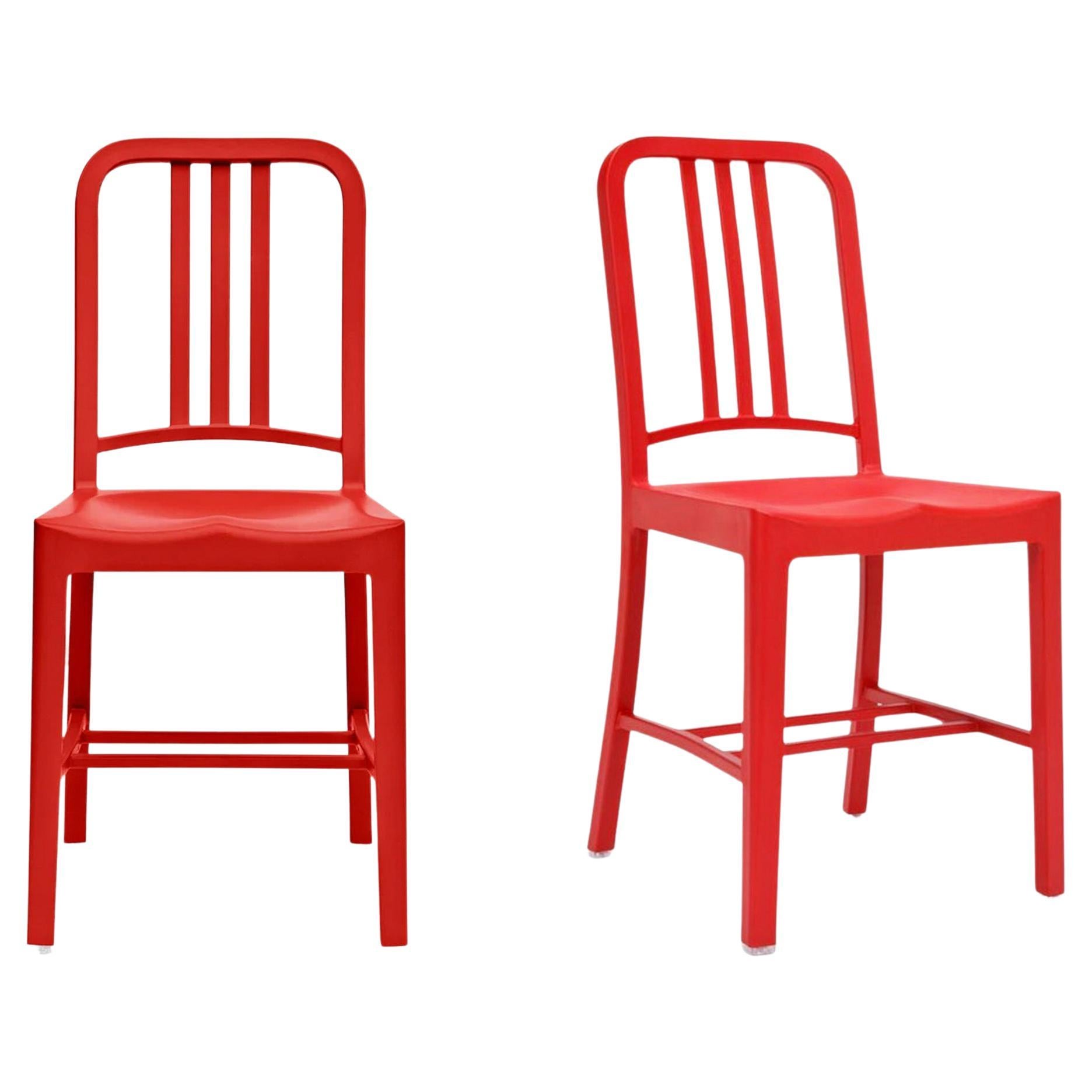 Emeco 111 Navy Chair in Snow by CocaCola For Sale at 1stDibs