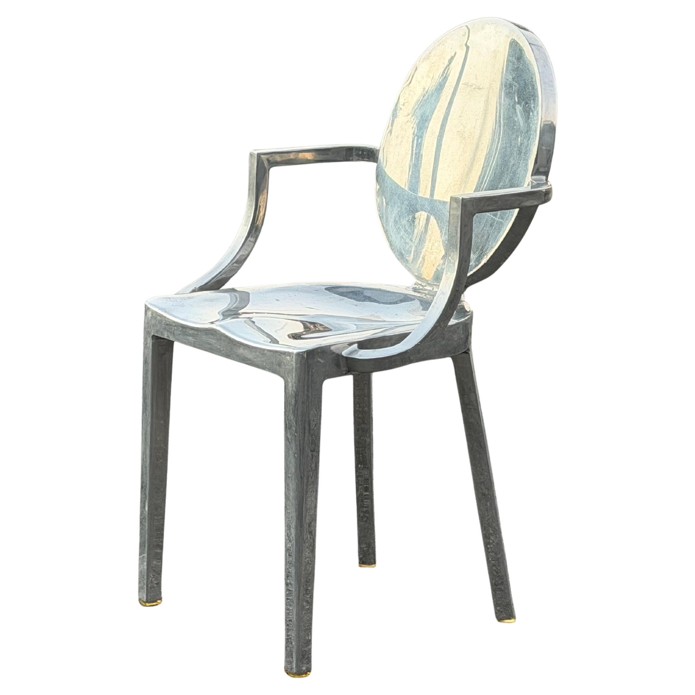 Emeco Arm Chair Alluminio Lucido Philippe Starck
