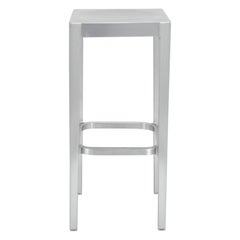 Emeco Barstool in Brushed Aluminum by Philippe Starck