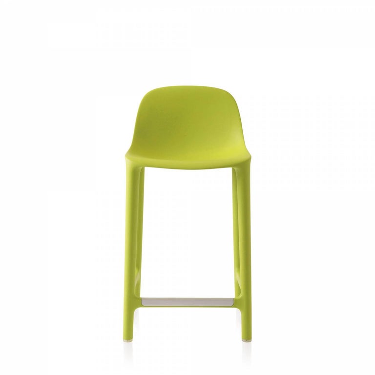 Emeco Broom Counter Stool in Green by Philippe Starck For Sale at 1stDibs