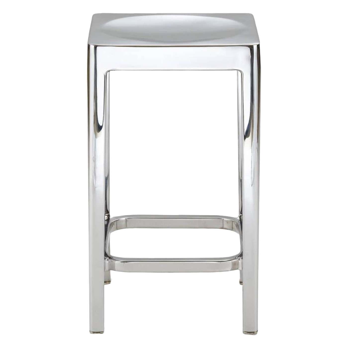 Emeco Counter Stool in Polished Aluminum by Philippe Starck For Sale at ...