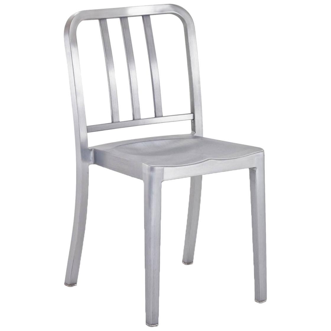 Emeco Heritage Chair in Brushed Aluminum by Philippe Starck