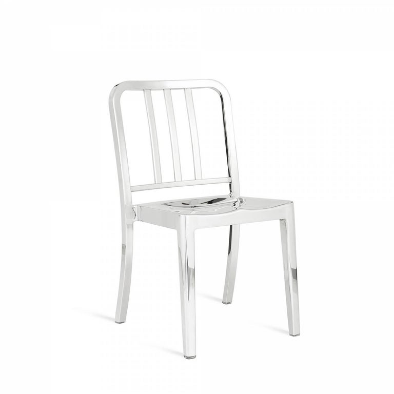 Emeco Heritage Chair in Polished Aluminum by Philippe Starck For Sale ...