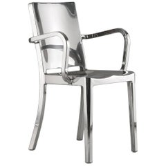 Emeco Hudson Armchair in Polished Aluminum by Philippe Starck