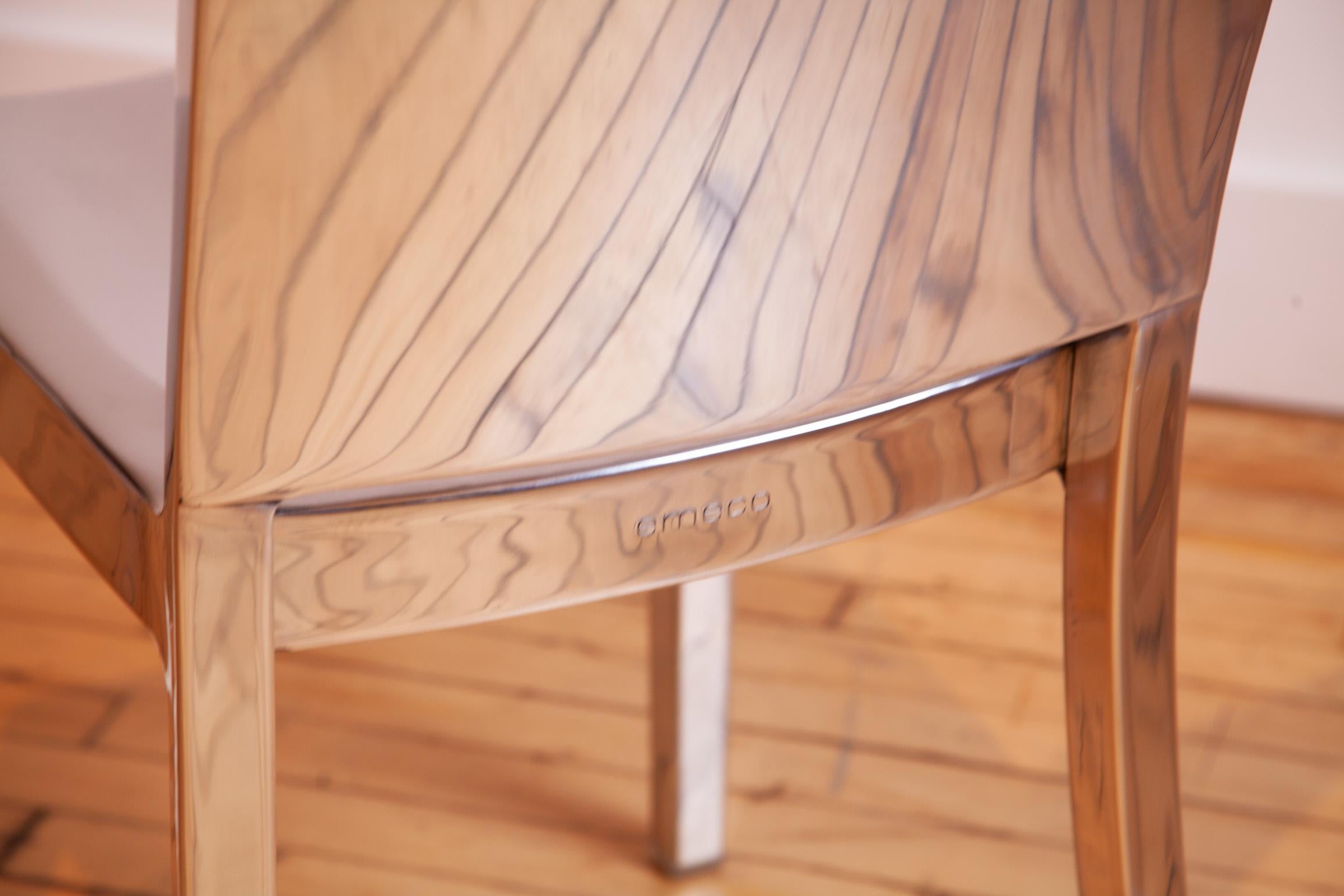 Emeco Hudson Chair by Philippe Starck Hand Polished In Good Condition For Sale In New York, NY