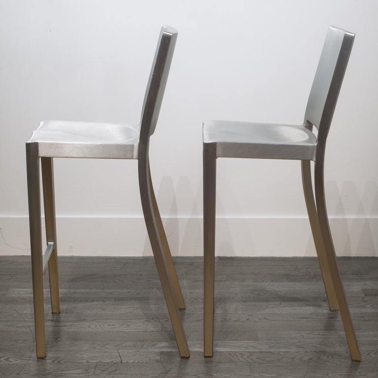 Emeco Hudson Counter Stools by Philippe Starck For Sale at 1stDibs