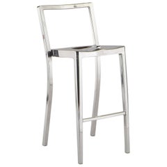 Emeco Icon Barstool in Polished Aluminum by Philippe Starck