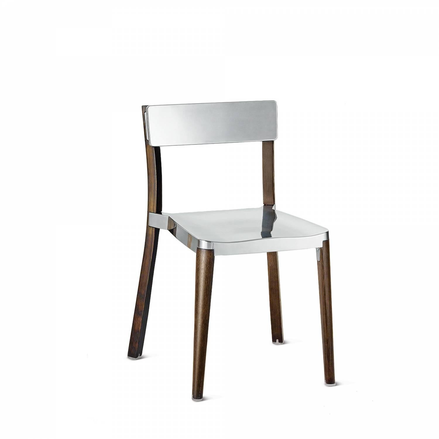 Our clients have asked us to utilize wood in our designs for years. Lancaster features a reclaimed, solid ash frame and recycled die-cast aluminum seat and back- an expression of Industrial technique and warm materials.

Made of: Recycled