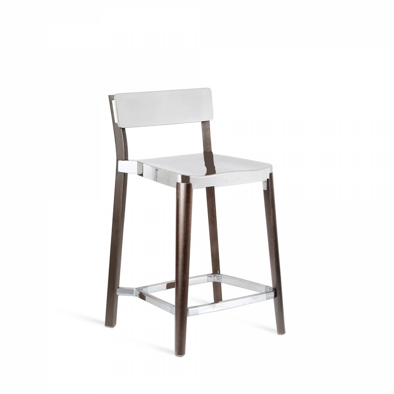 Our clients have asked us to utilize wood in our designs for years. Lancaster features a reclaimed, solid ash frame and recycled die-cast aluminum seat and back- an expression of industrial technique and warm materials.

Made of: Recycled