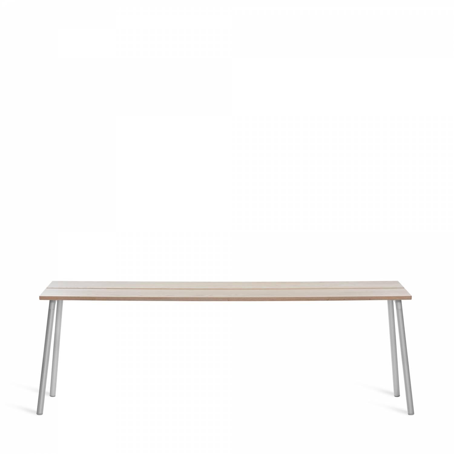 Run is a collection of tables, benches and shelves by Sam Hecht and Kim Colin, designers of the simple and no-nonsense. Run effortlessly finds balance in both indoor and outdoor landscapes suited for meeting, eating, learning, sharing and working.