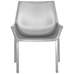 Emeco Sezz Lounge Chair in Brushed Aluminum by Christophe Pillet