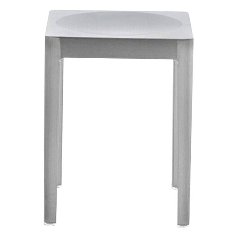 Emeco Stool in Brushed Aluminum by Philippe Starck For Sale