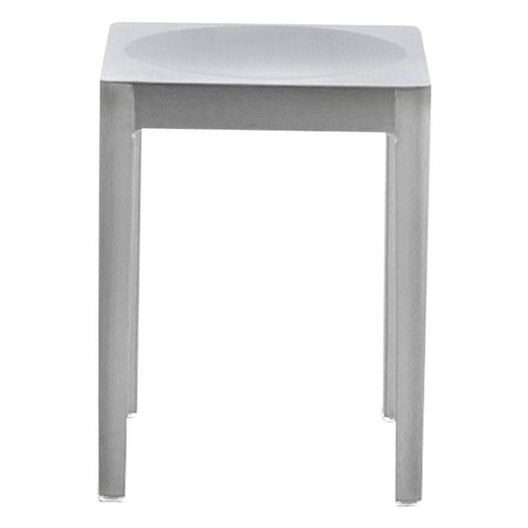 Emeco Stool in Brushed Aluminum by Philippe Starck For Sale at 1stDibs