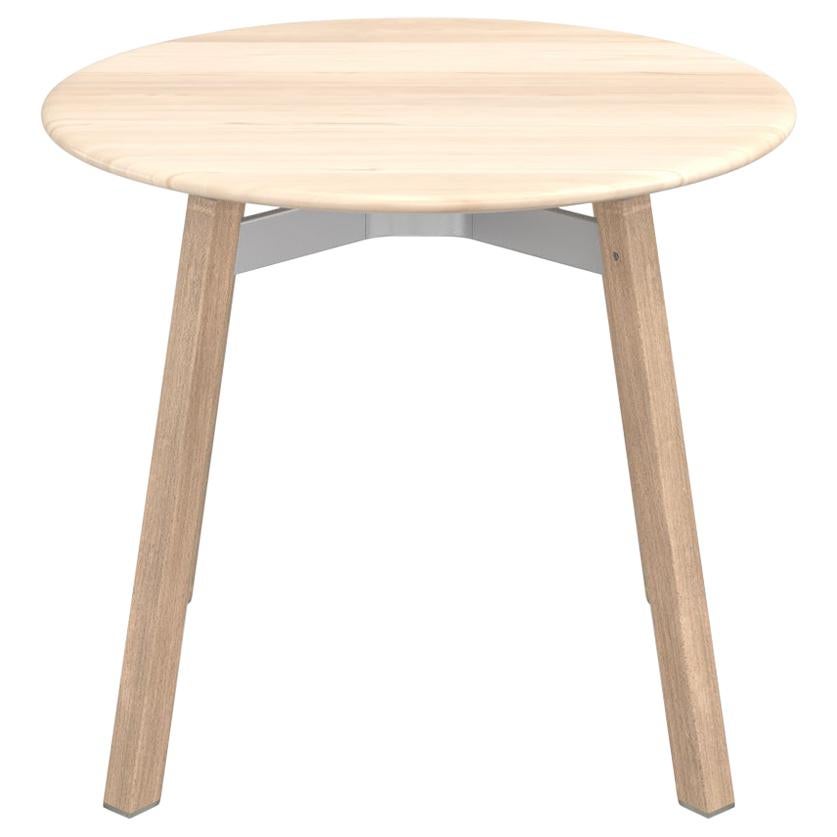 Emeco Su Round Low Table with Oak Frame & Accoya Wood Top by Nendo
