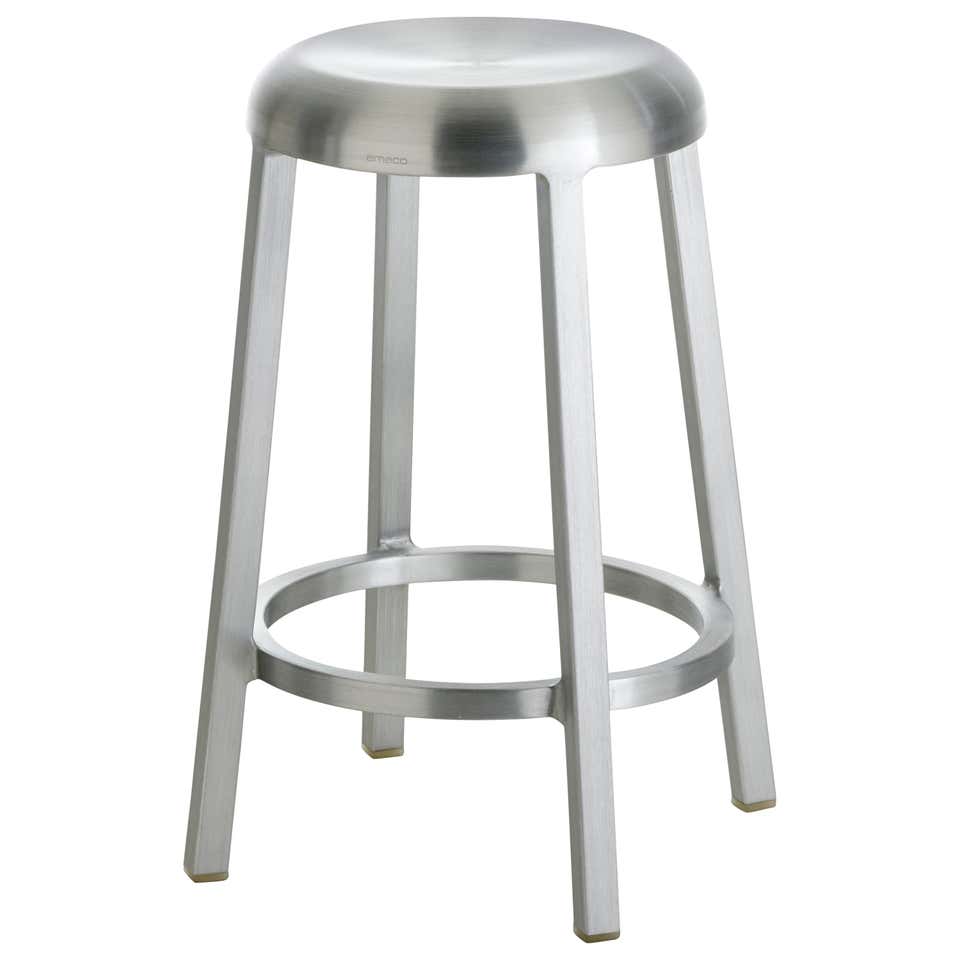 Three Emeco Bar Stools at 1stDibs