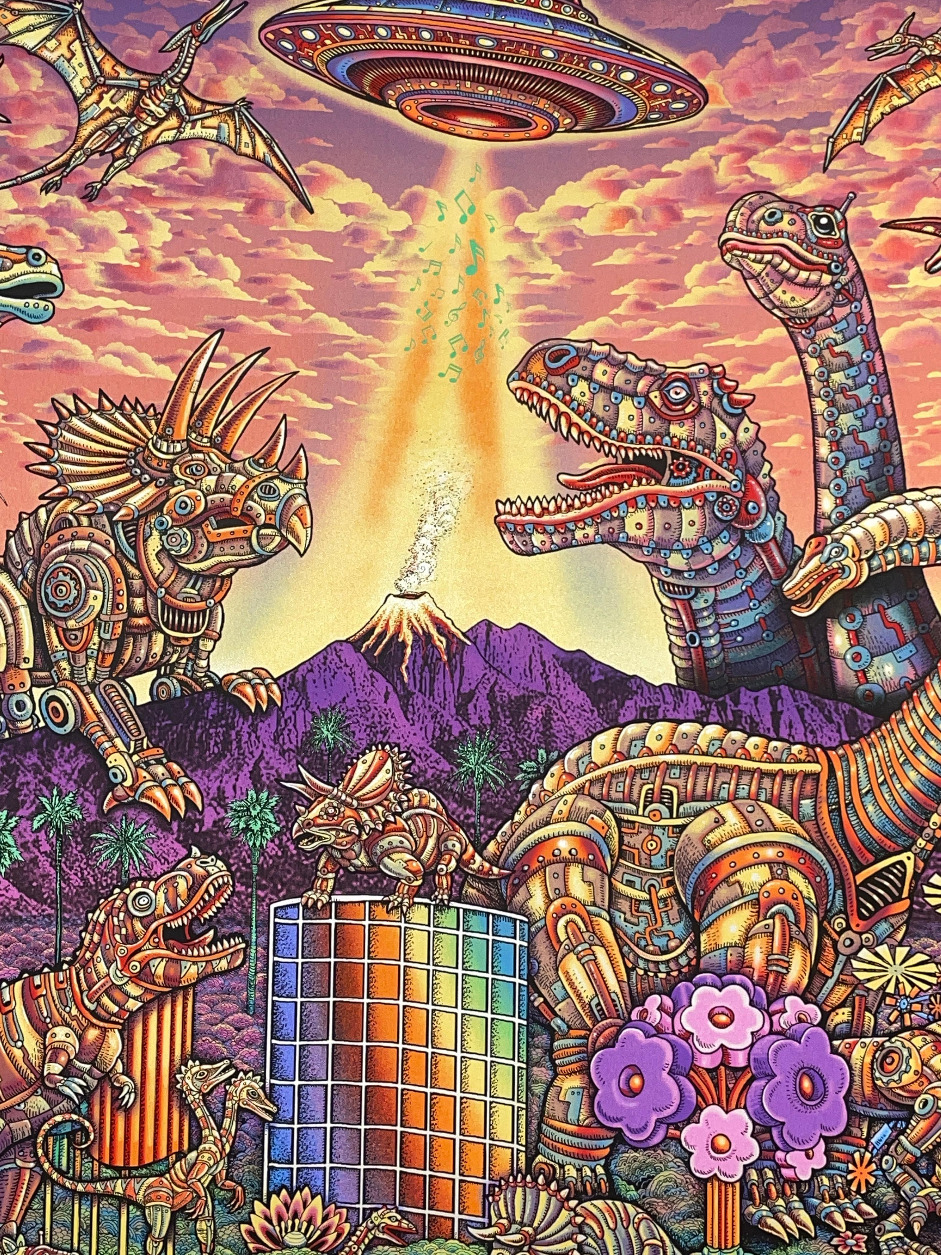 Coachella 2025 EMEK POSTER Print SOLD OUT Artist Edition Signed Numbered Doodled 3