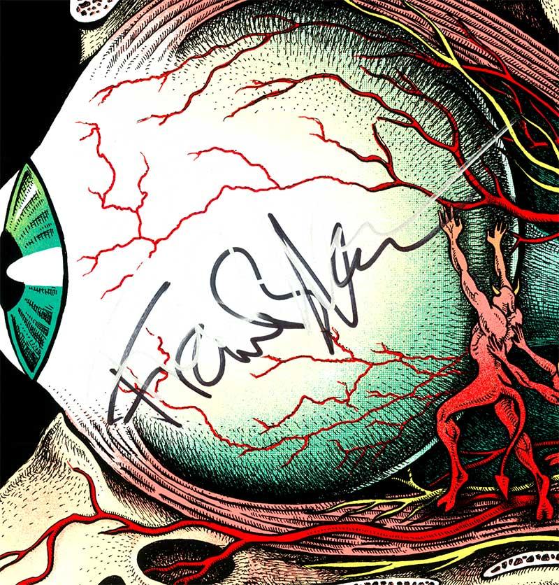 Pixies — Original 2004 Serigraph by Emek — Hand-Signed by All Four Band Members For Sale 3