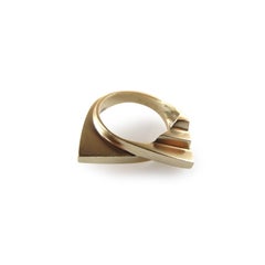 Emer Roberts Modern Curved Fan Ring