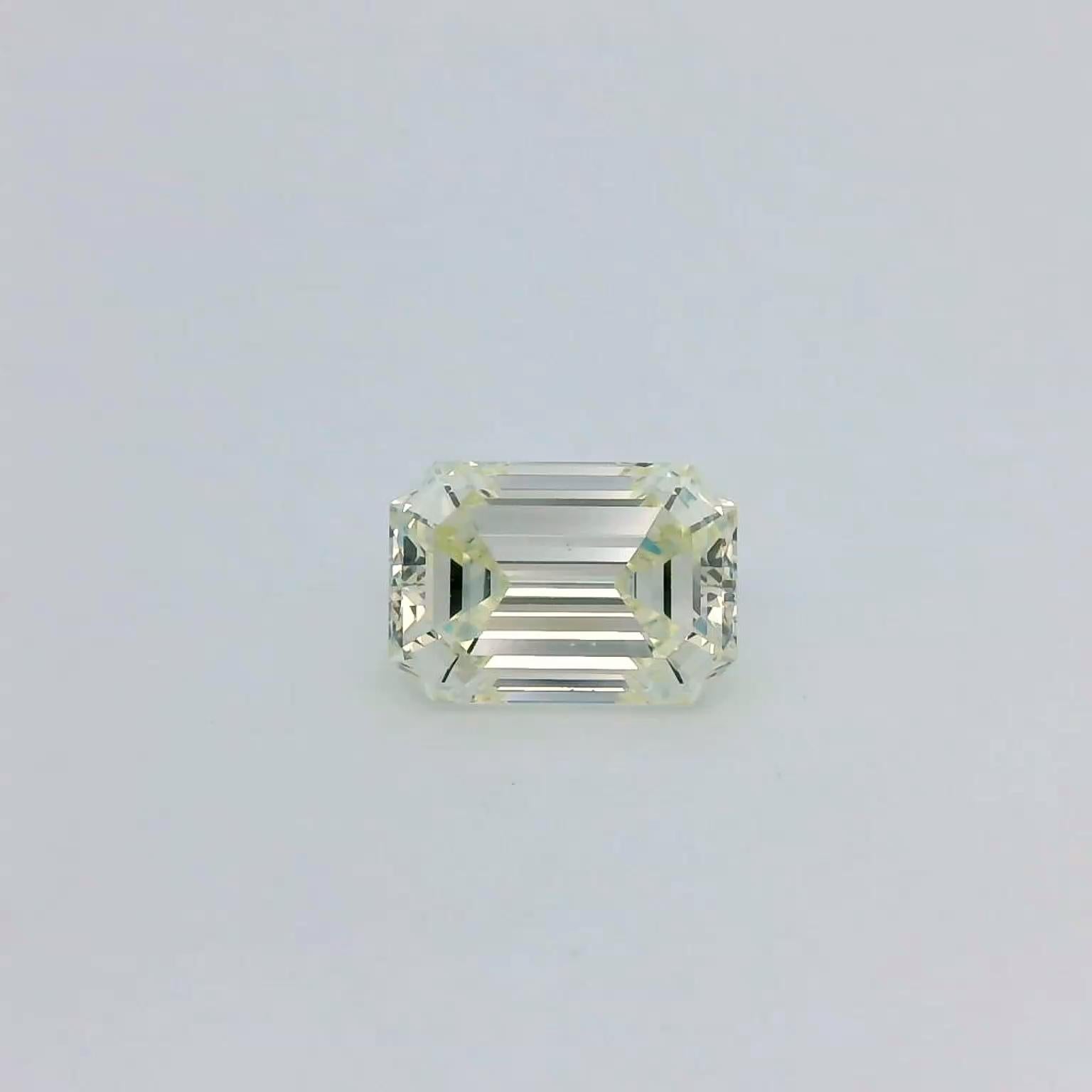 Emerald 1.52 Carat Certified Loose Diamond - M SI1, GIA Certified In New Condition For Sale In Tustin, CA