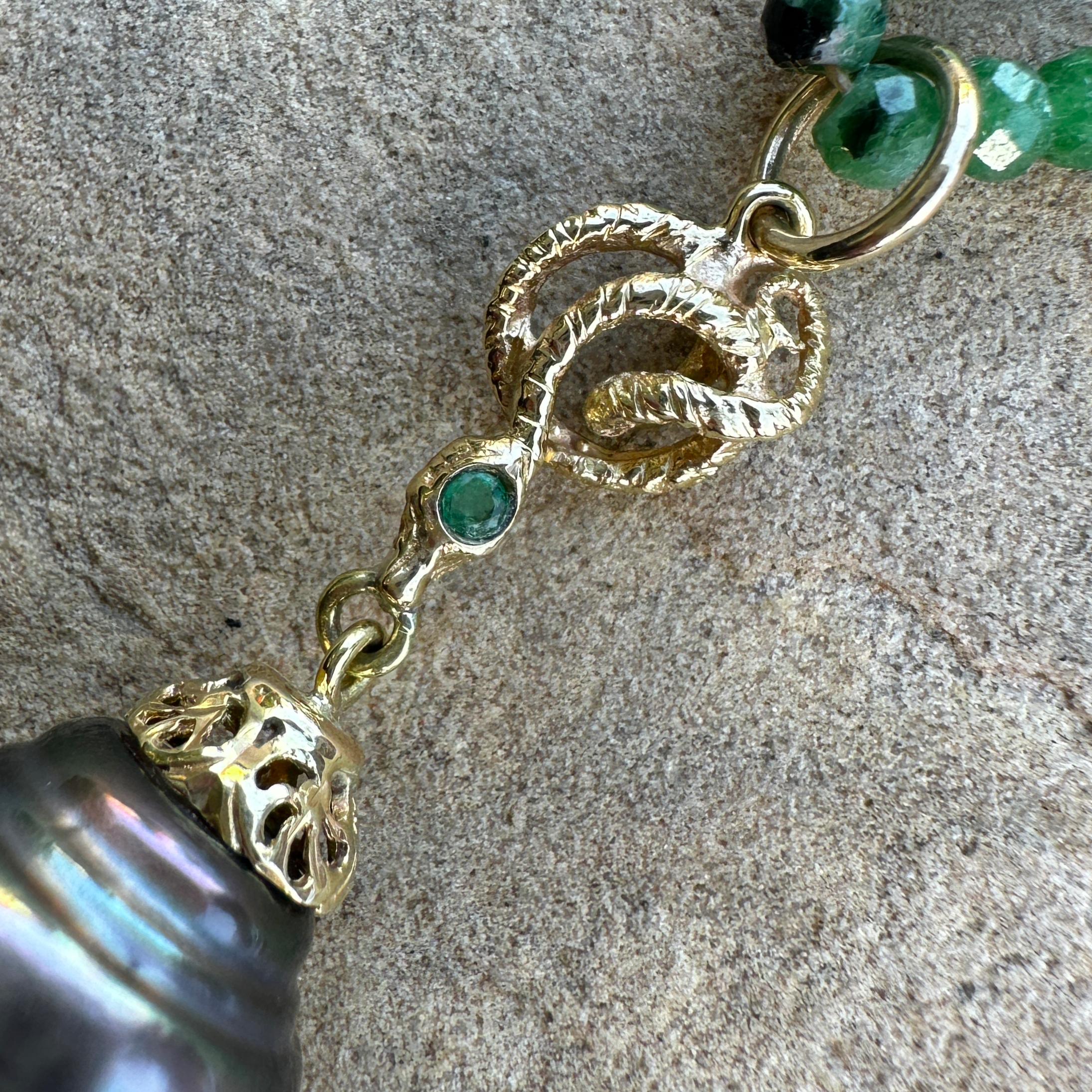 Emerald & Tahitian Pearl 