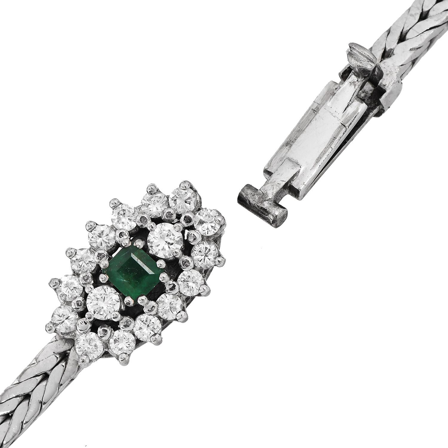 Collier à franges en or 18 carats et diamants 28,00 carats en vente 2