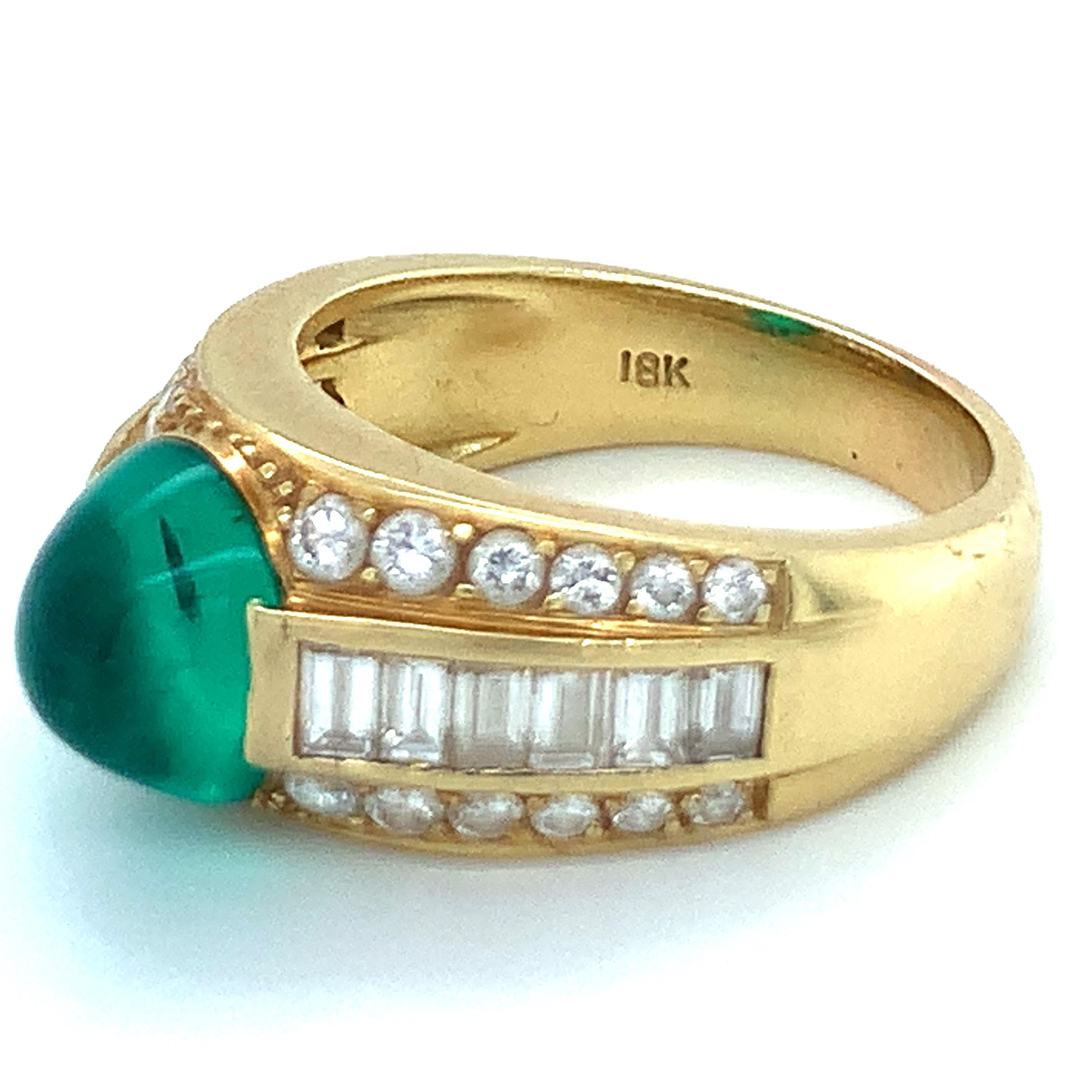 emerald ring gold tiffany