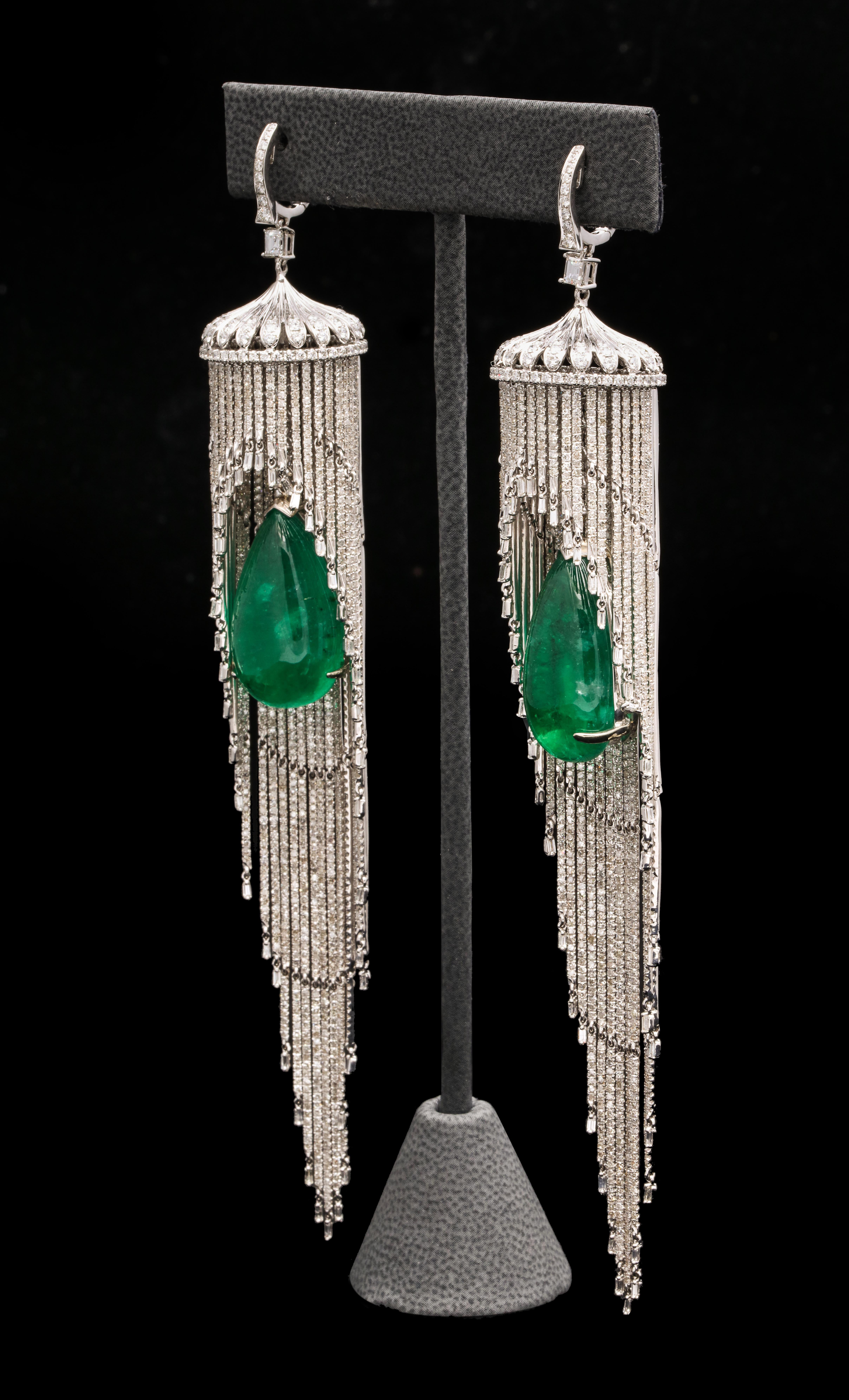 diamond chandelier emerald