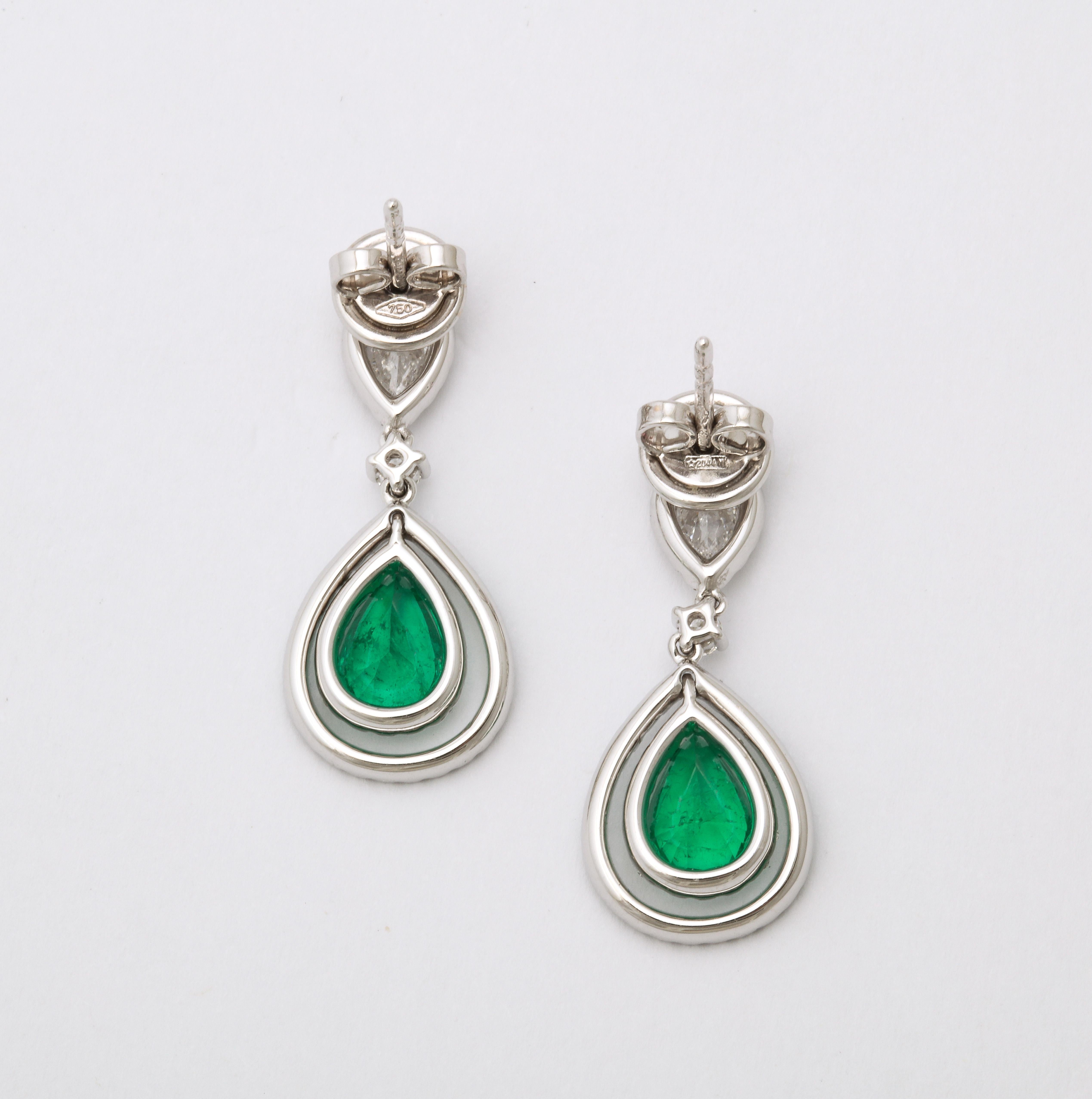 Emerald and Diamond Earring 5