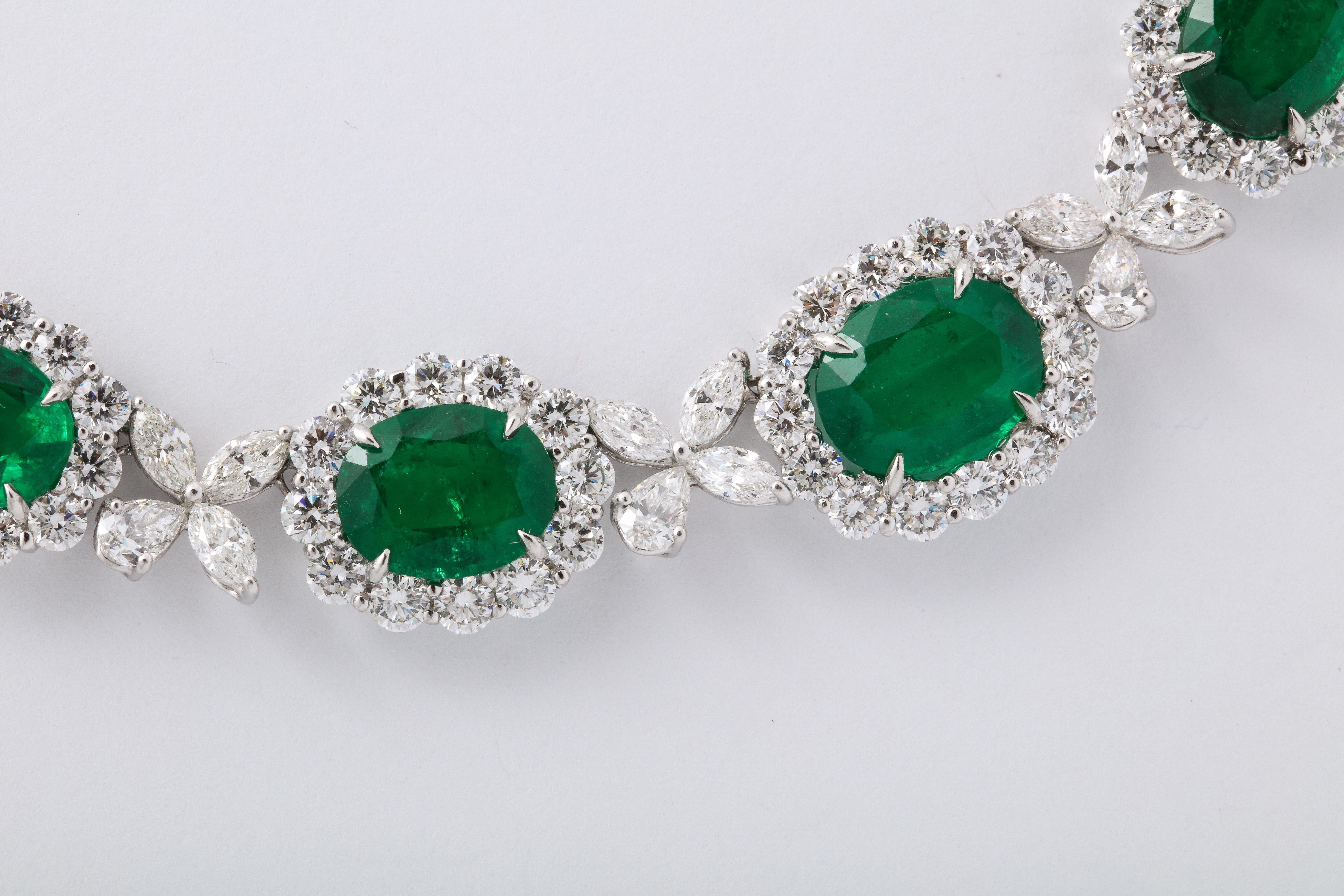 fake emerald necklace