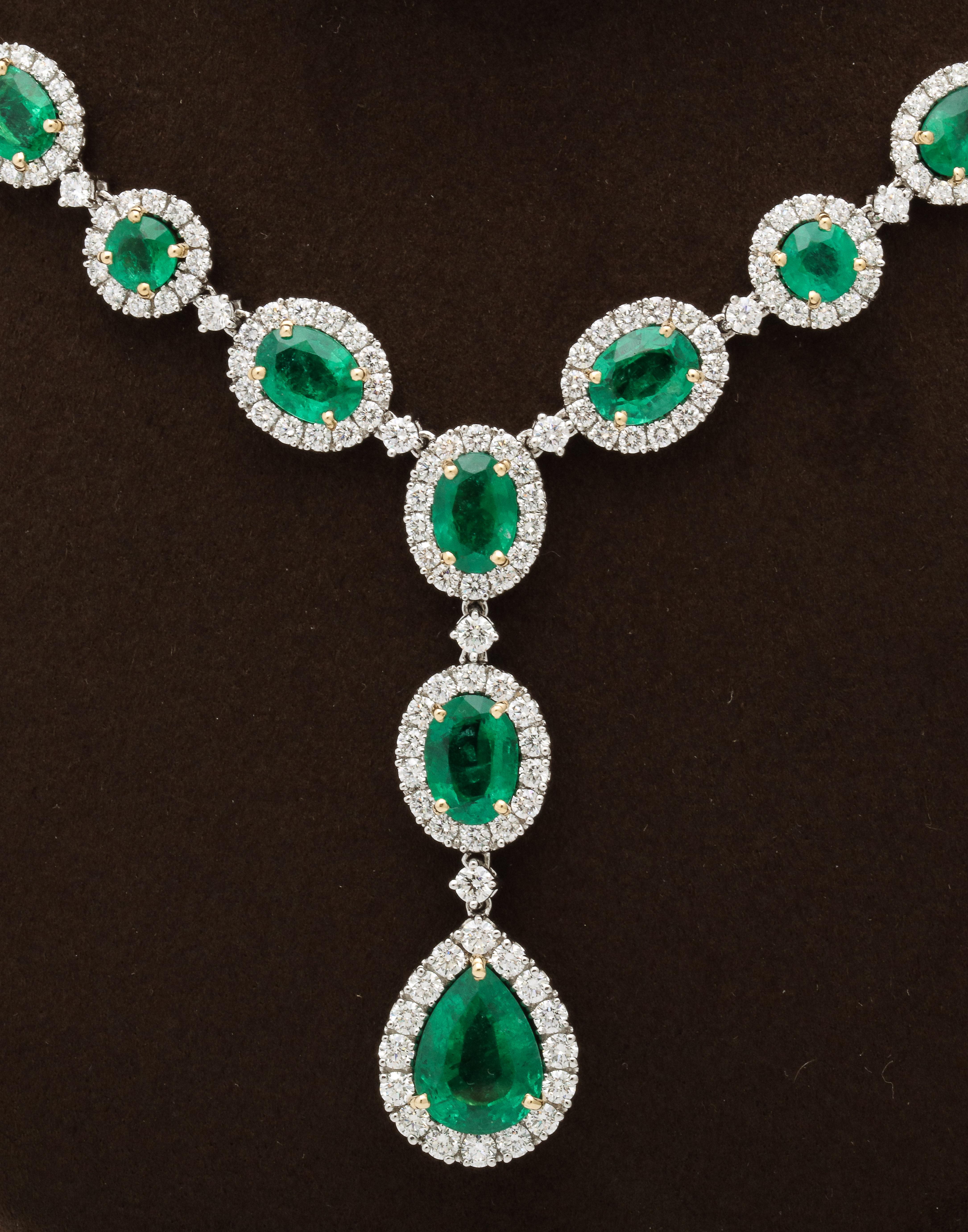 emerald diamond necklace tanishq