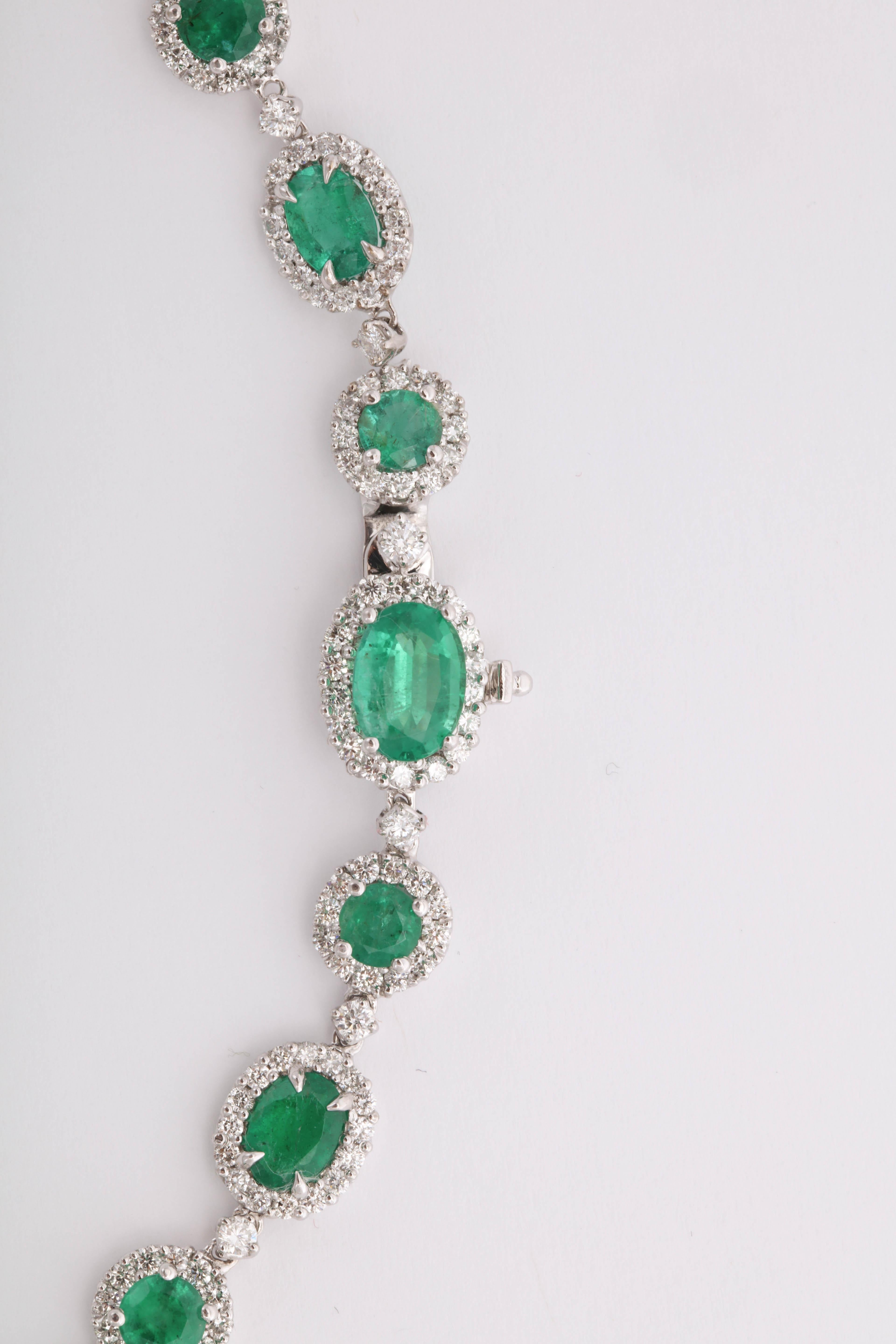 green emerald necklace