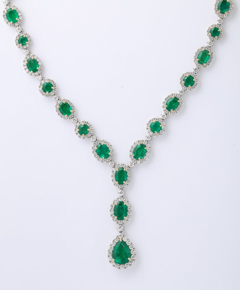 Price Emerald Diamond Necklace Tanishq Verdant Symphony Natural