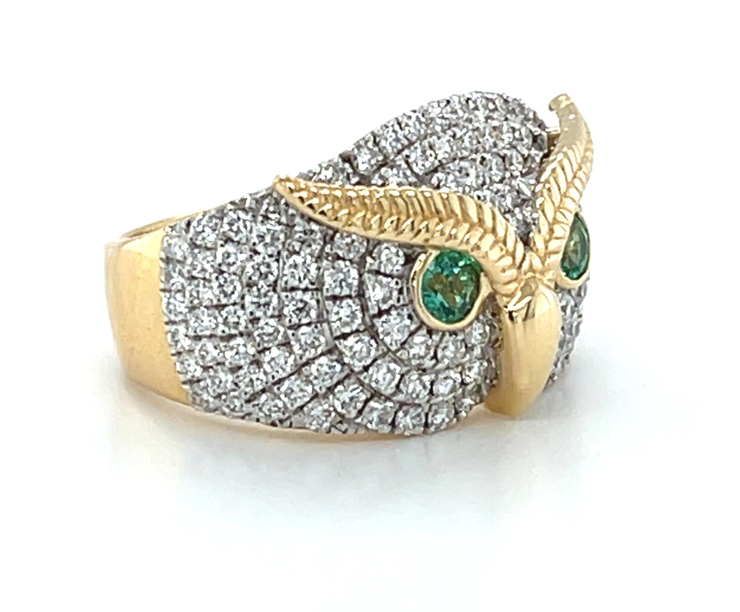 Emerald Cut Emerald and Diamond 