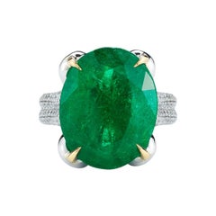 Emerald and Diamond Ring by RayazTakat