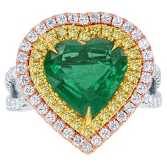 Emerald And Diamond Ring By RayazTakat