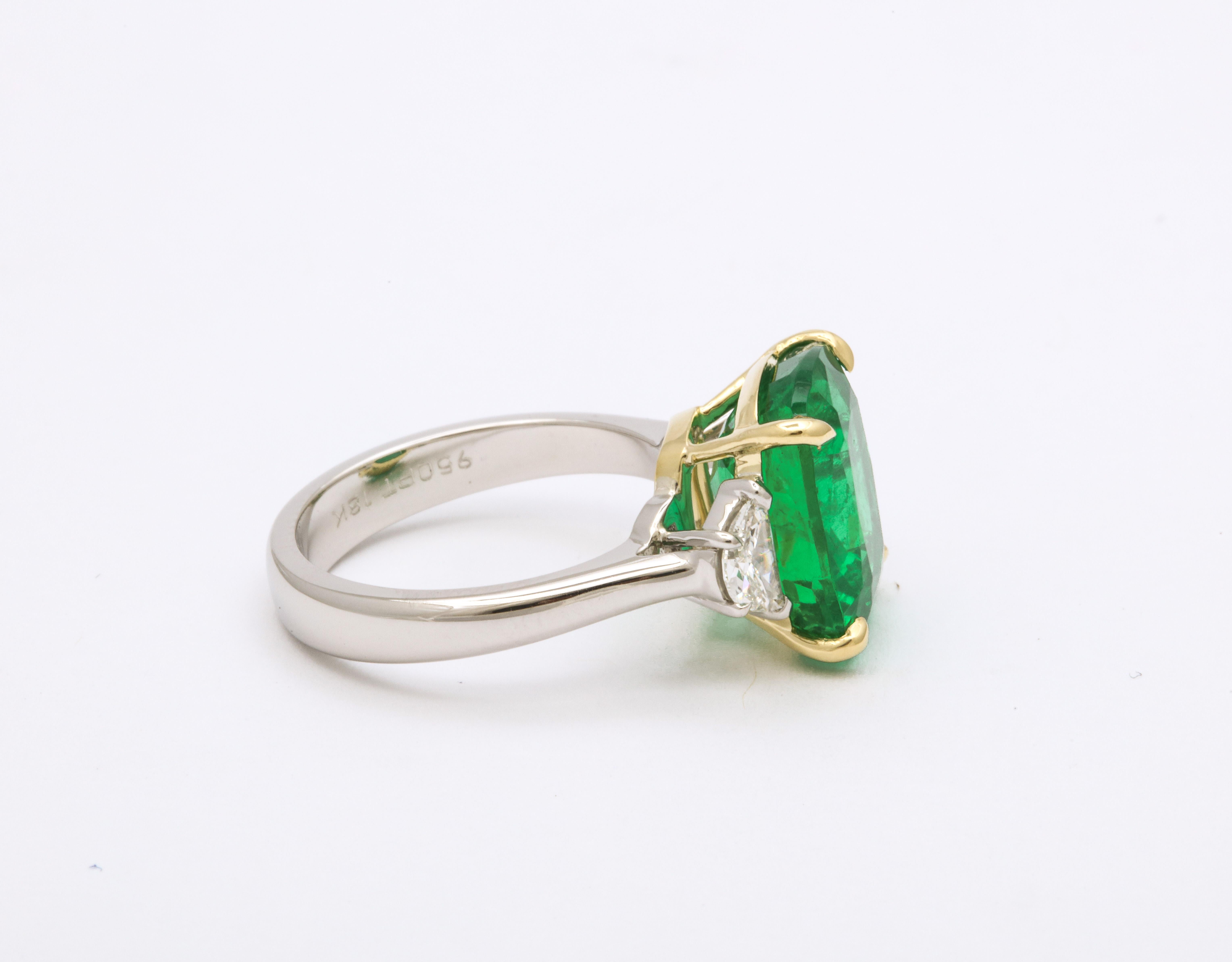 Emerald and Diamond Ring 1