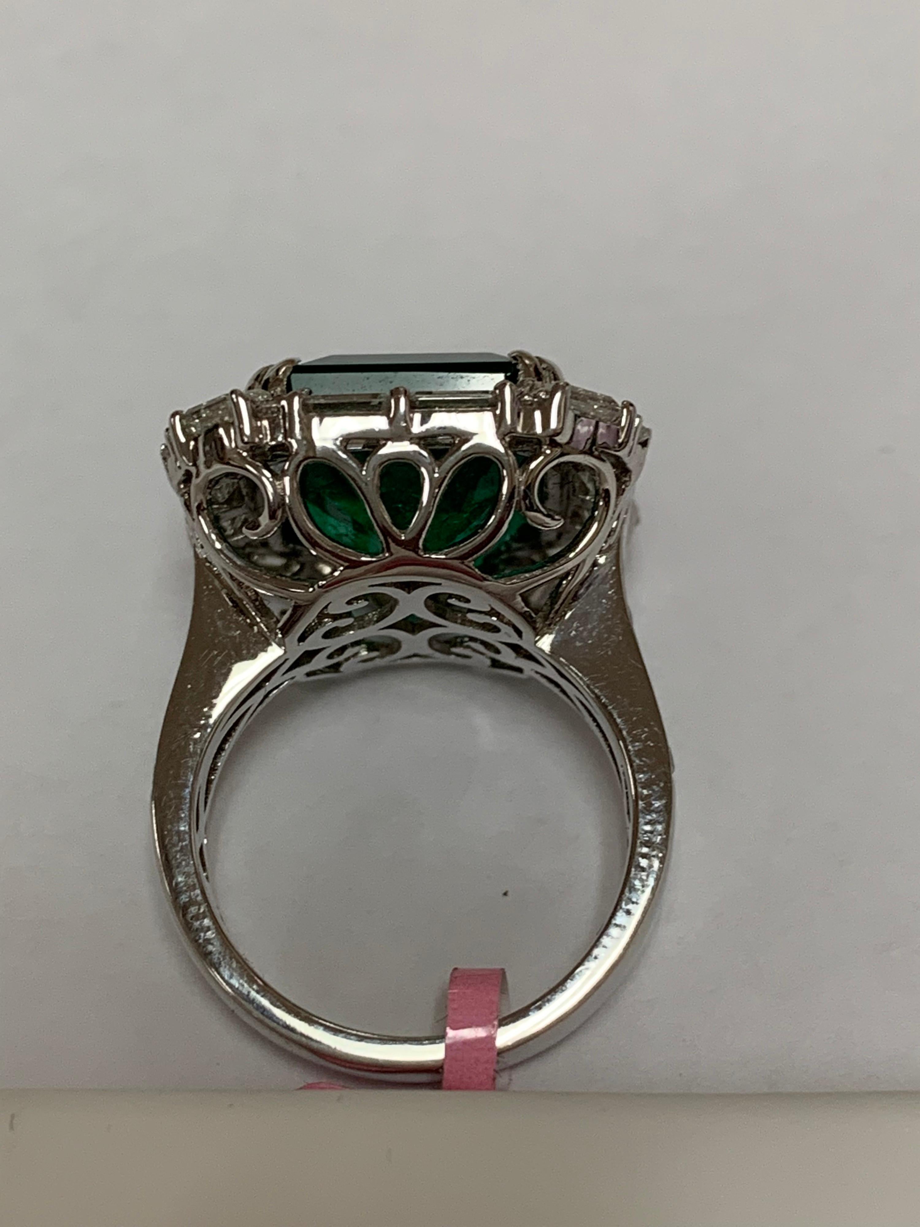 Emerald and Diamond Ring 2