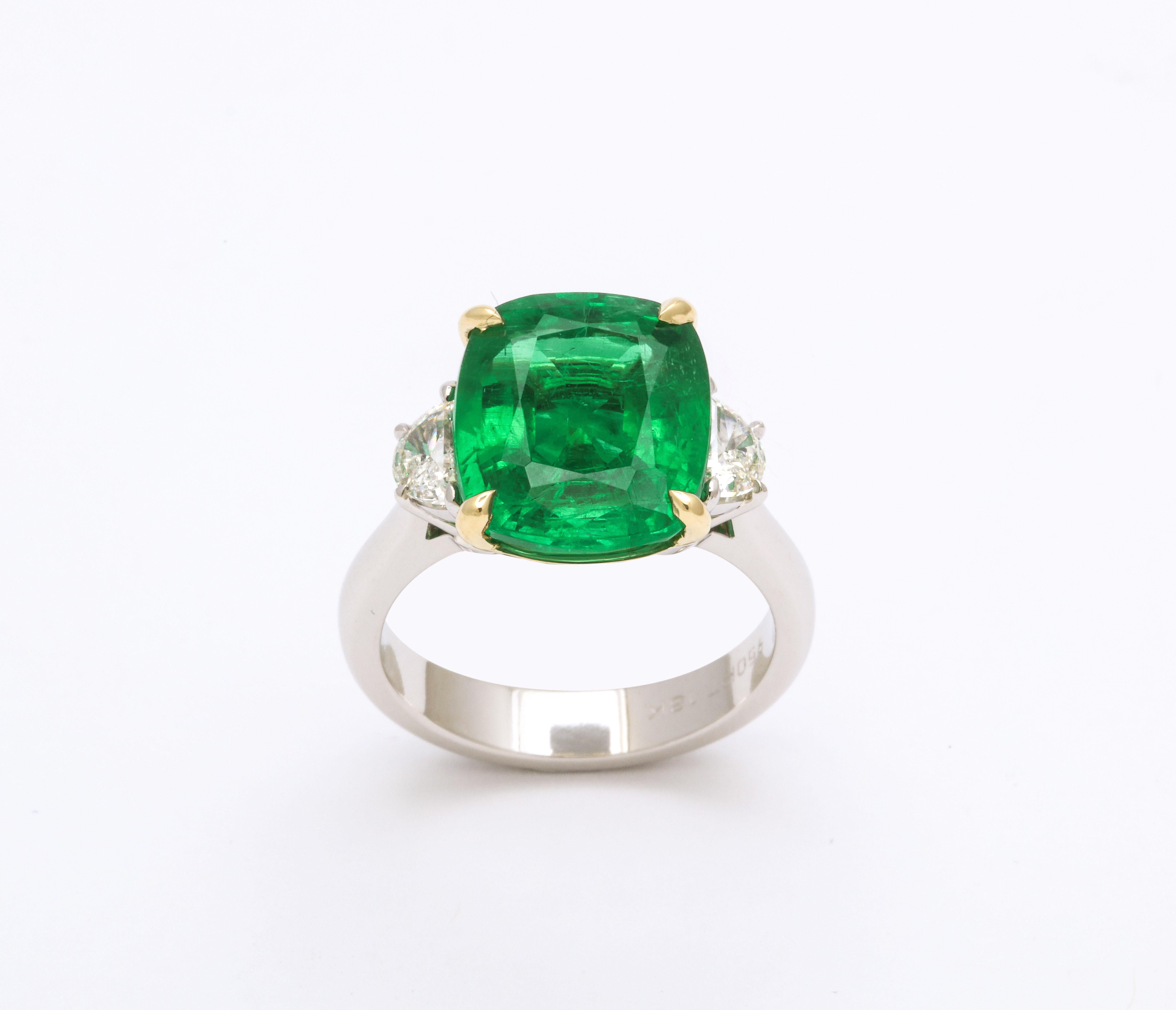 Emerald and Diamond Ring 2