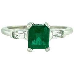 Emerald and Diamond Ring Emerald and Diamond Ring