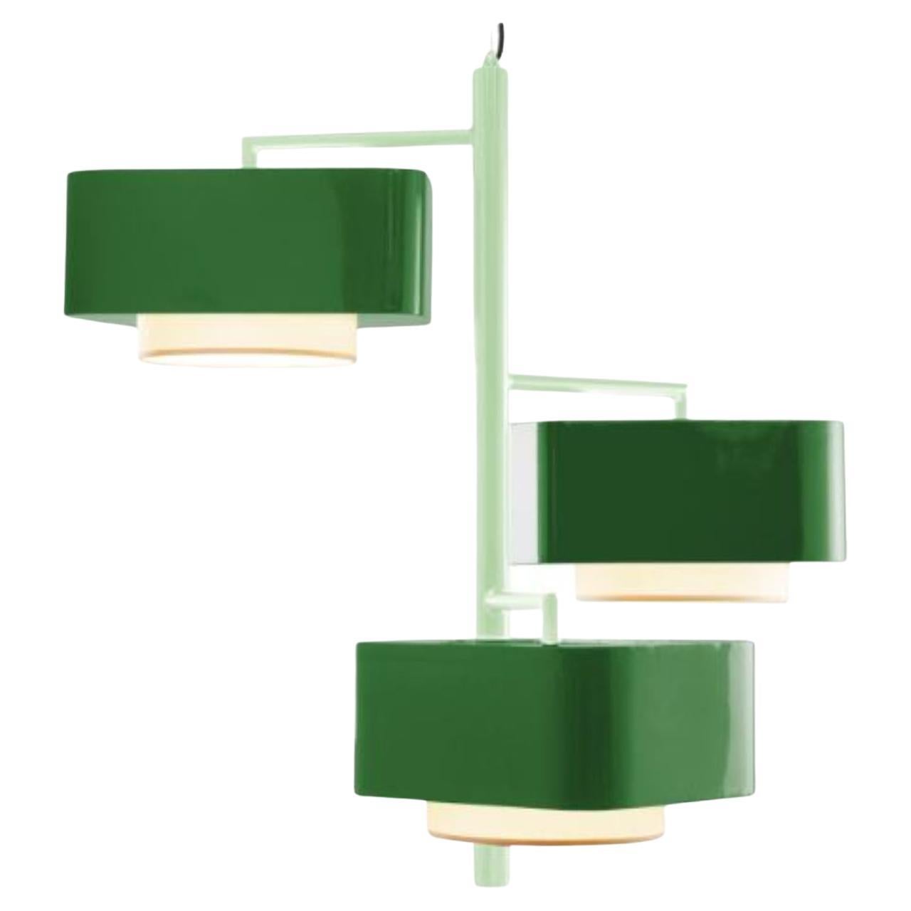 Emerald and Dream Carousel I Suspension Lamp by Dooq For Sale